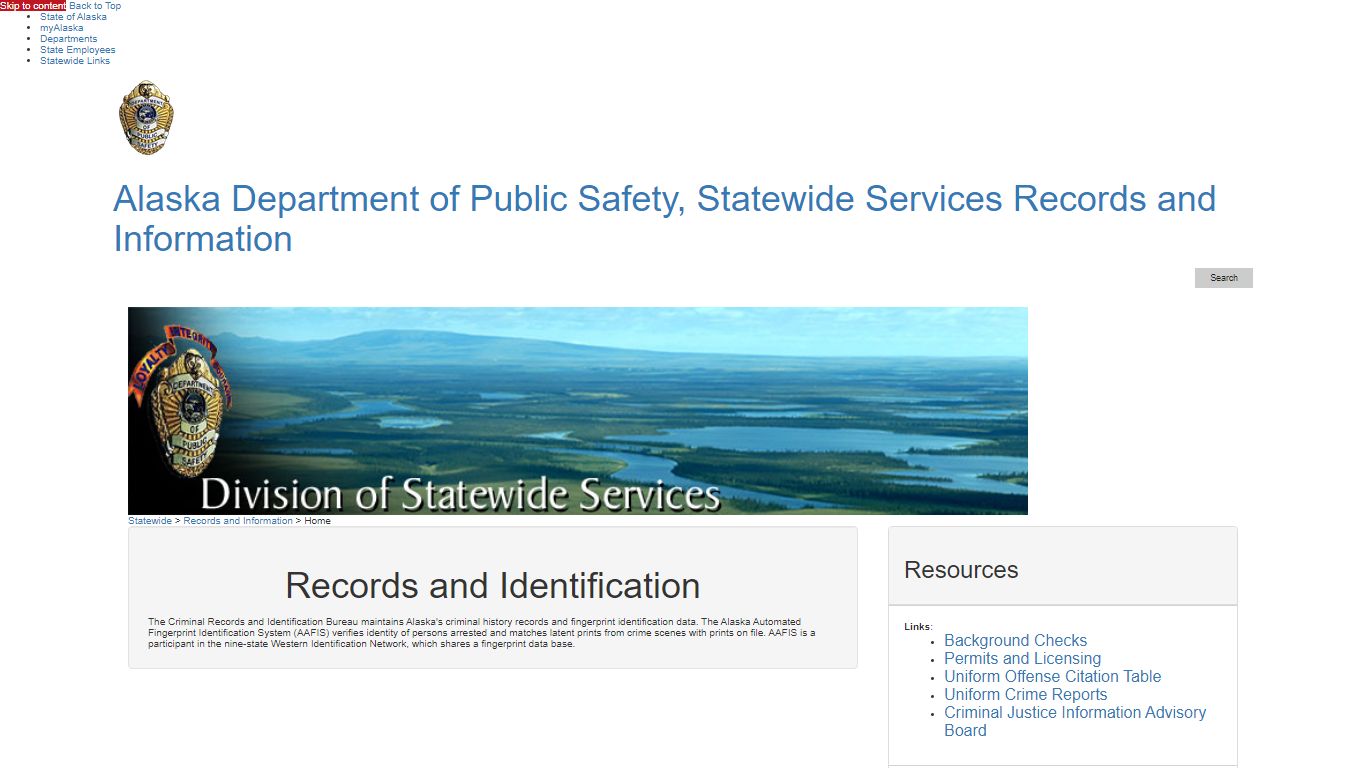 Home - Records and Information - Statewide - Alaska Department of ...